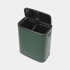 Atkritumu tvertne Bo Touch 2x30L, Pine Green 6