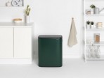 Atkritumu tvertne Bo Touch 2x30L, Pine Green 8