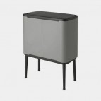 Atkritumu tvertne BO TOUCH BIN, 11 + 23L, Mineral Concrete Grey 3