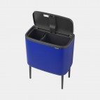 Atkritumu tvertne BO TOUCH BIN, 11 + 23L, Mineral Powerful Blue 5