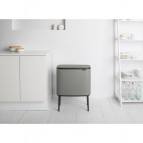 Atkritumu tvertne BO TOUCH BIN, 36L, Mineral Concrete Grey 8