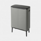 Atkritumu tvertne Bo Touch Hi 60L, Mineral Concrete Grey 6