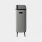 Atkritumu tvertne Bo Touch Hi 60L, Mineral Concrete Grey 7