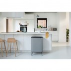 Atkritumu tvertne Bo Touch Hi 60L, Mineral Concrete Grey 8