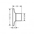 Axor Massaud noslēgšanas ventilis 2