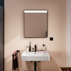 Hansgrohe Xarita Lite Q Spogulis ar horizontālām LED gaismām, MB 2