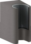 AXOR ONE Dušas klausules turētājs, Brushed Black Chrome