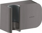 AXOR ONE Dušas klausules turētājs, Brushed Black Chrome