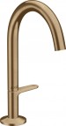 AXOR ONE Izlietnes maisītājs Select 170, push-open, Brushed Bronze