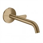 AXOR ONE Izlietnes maisītājs Select, no sienas, 220 mm, Brushed Bronze