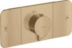 AXOR ONE Termostata modulis, 2 funkcijas, Brushed Bronze