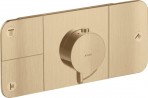 AXOR ONE Termostata modulis, 3 funkcijas, Brushed Bronze