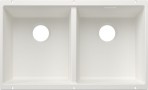 Blanco Subline 350/350-U virtuves izlietne, SILGRANIT black 75,5x46 cm 10