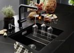 Кухонная мойка Blanco Subline 500-U, SILGRANIT black 53x46cm, manual 6