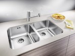 Blanco SUPRA 340/340-U virtuves izlietne, STAINLESS STEEL, manual 2