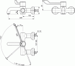 Ceraplus II izlietnes jaucējkrāns 120 mm 2