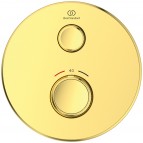 Ceratherm Navigo termostata maisītājs,ārējā daļa,1 funkc, Brushed Gold 2