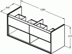 Connect Air skapītis 120 cm 5