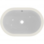 Ideal Standard Oval 62 cm izlietne zem galda virsmas 62x41 cm, Balta 3