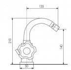 GIO CRYSTAL bide maisītājs 3659A 2