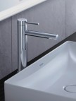 Duravit izlietnes jaucējkrāns 52 x 204 mm, Hroms 2