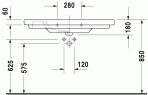 D-code izlietne,105x48 cm 2