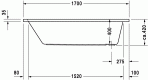 D-Code vanna 170x70 cm 3