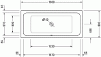 D-Code vanna 180x80 cm 4