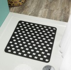 Doby pretslīdošais paklājs, 50x50 cm, gumija, melns 3