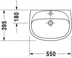 Duraplus Compact izlietne,55x39,5 cm 2