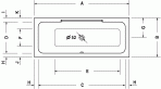 DuraStyle vanna 160x70 cm 5