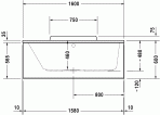 DuraStyle vanna 160x70 cm 3