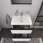 Duravit D-Neo skapītis ar izlietni 65 cm, 2A, Balts matēts 6