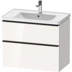 Duravit D-Neo skapītis ar izlietni 80 cm, 2A, Balts 