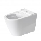 Duravit D-Neo Rimless® pods ar cisternu un SC vāku, Balts 5