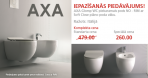 AXA Glomp WC NO - RIM подвесной унитаз с крышкой SC