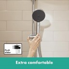 Dušas sistēma Pulsify Showerpipe 260 2jet, Matt Black 5