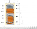 ECO-COMBI 3 multifunkcionāla tvertne 600L 2