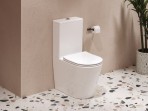 Elegant RimOff kombinētais WC komplekts + SC Slim vāks 9