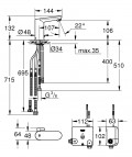 Eurosmart Cosmo. E Maisītājs izlietnei Power Box 2