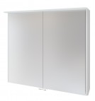 Exclusive SOFT Зеркальный шкаф 81x71 см, белый