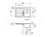 Flavia 45 virtuves izlietne  2