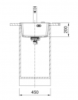 Franke Maris MRG 610-39A fragranīta izlietne 3