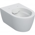Geberit iCon sienas tualetes pods slēgta forma, Rimfree, balts