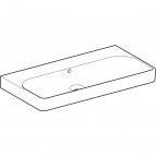 Geberit Smyle Square izlietne bez atveres jaucējkrānam, 90x48 cm 3