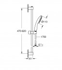 Grohe Euroeco maisītāju komplekts, Hroms 9