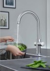 Grohe Red Duo virtuves maisītājs ar boileri, hroms 3