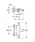 Grohetherm Special Termostats vannai 2