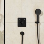 Hansgrohe DuoTurn Q Maisītājs, 2 funkcijas, Matt Black 3