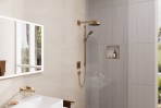 Hansgrohe Dušas galvas turētājs, E 39 cm, taisnstūra, Brushed bronze 2